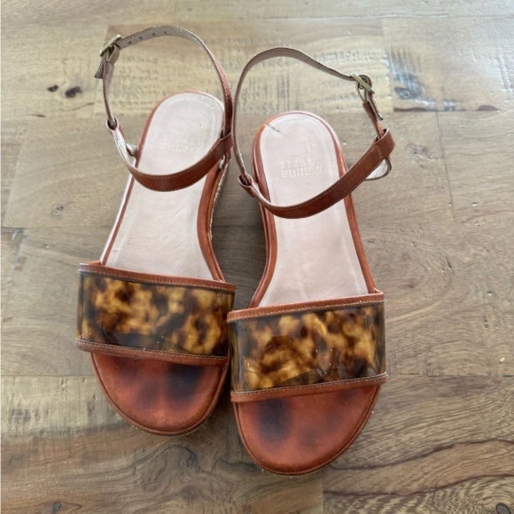 Brown Platform Sandals - image 4